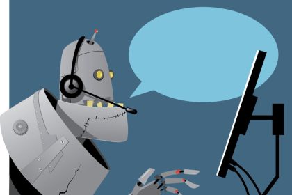 Robot Artificial Intelligence chat bot